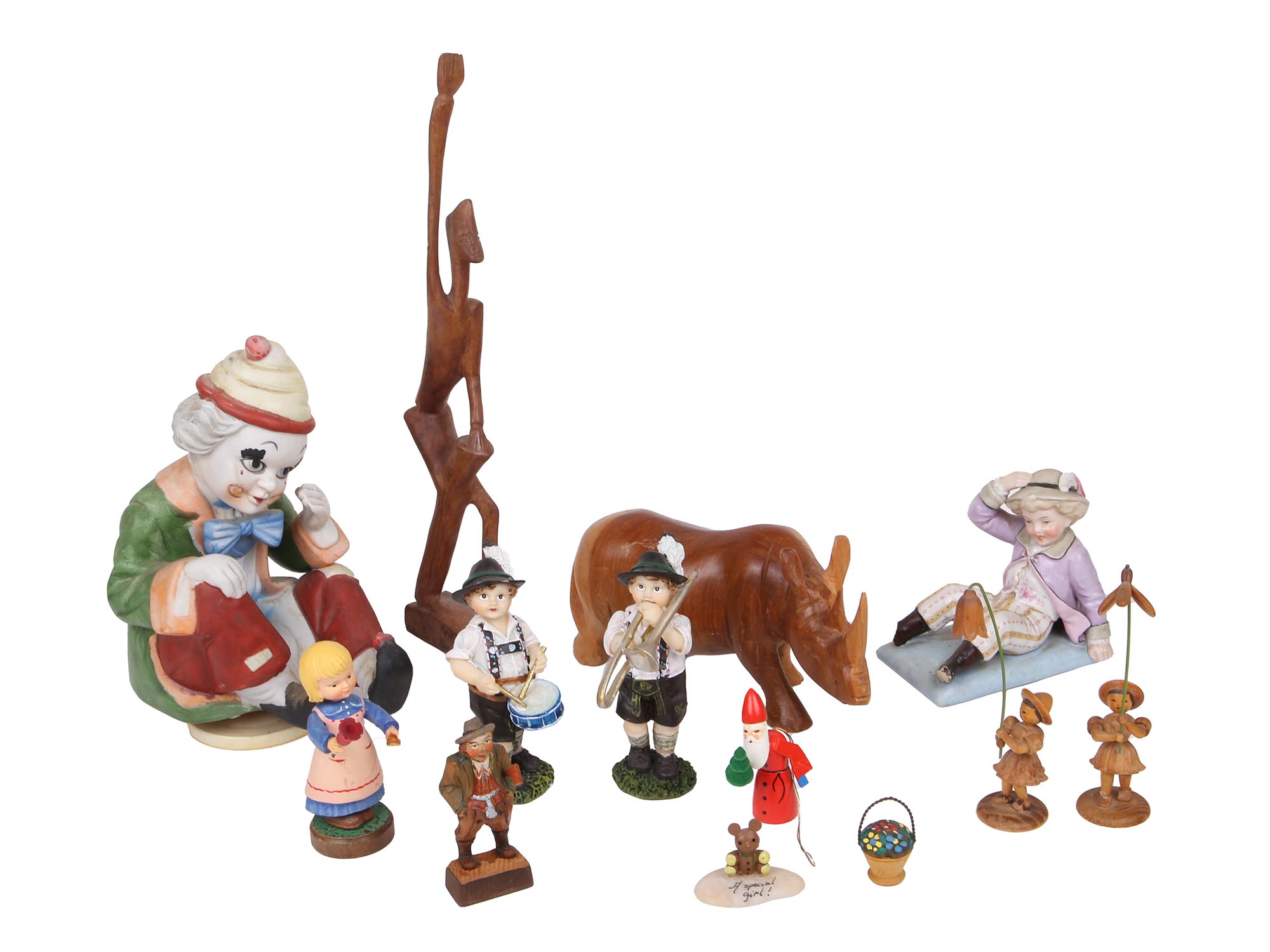 COLLECTION OF VINTAGE COLLECTIBLE FIGURINES PIC-0